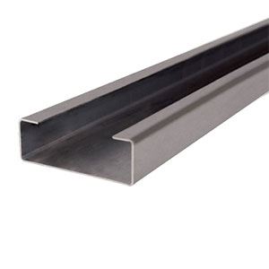 Perfil U 50 x 127 x 2.00 mm r&iacute;gido 6 Metros